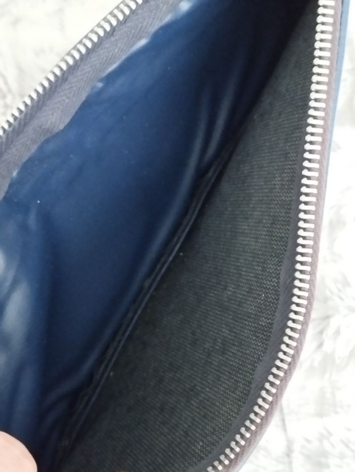 Trousse bleue vintage - photo numéro 3