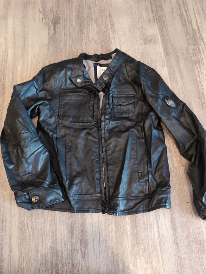 Veste simili cuir Okaïdi 8 ans