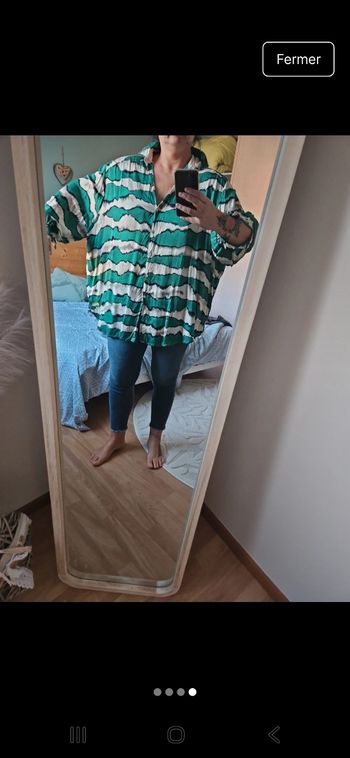Chemise oversise