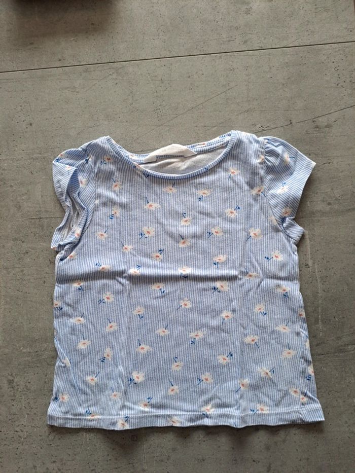 Lot de 4 tee-shirts H&M 4/6ans - photo numéro 7
