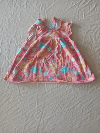 Robe manches courtes 18 mois