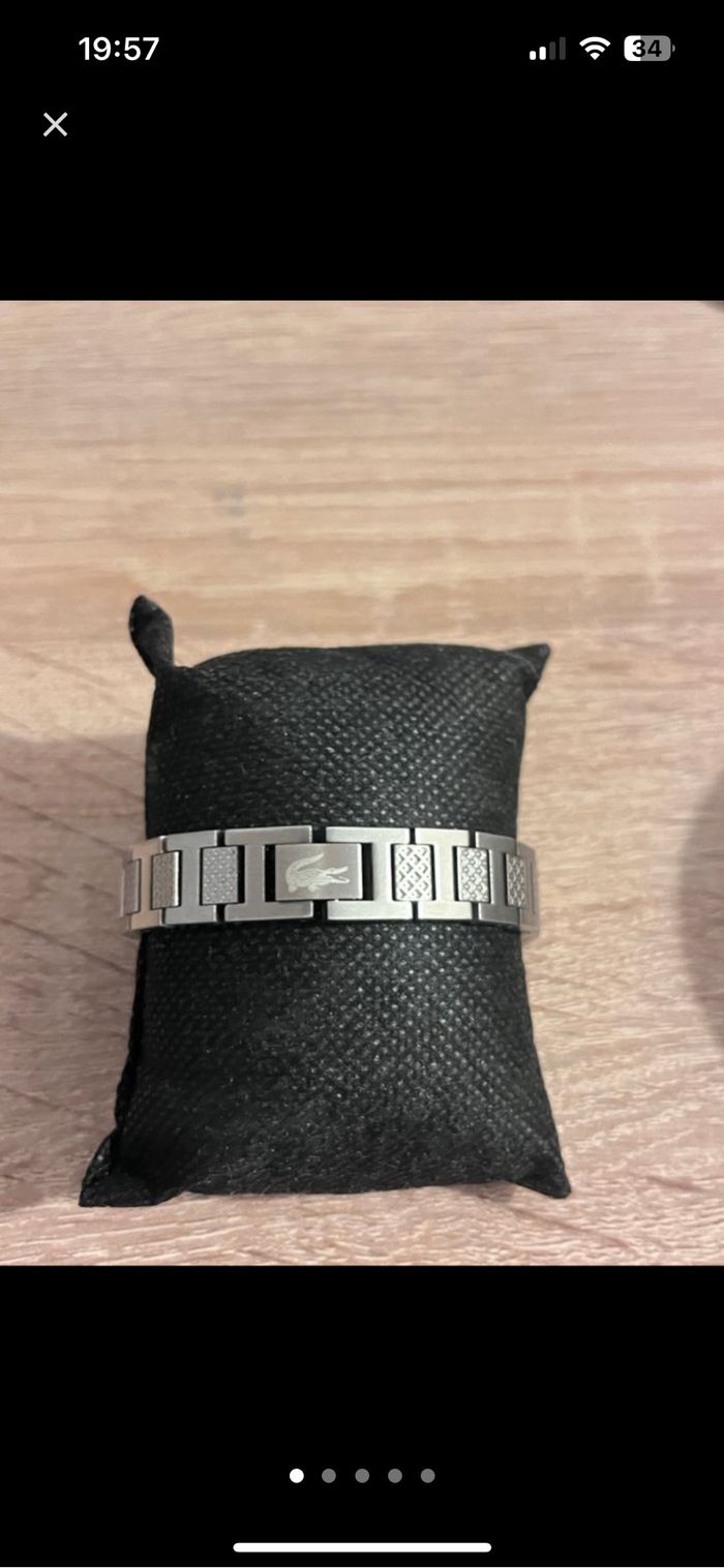 Bracelet lacoste - homme / femme - état neuf (sans boîte)