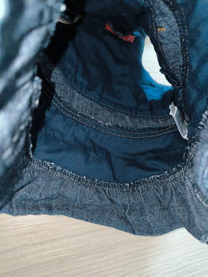 Robe courte en jean. Tissaia 9 mois - photo numéro 2