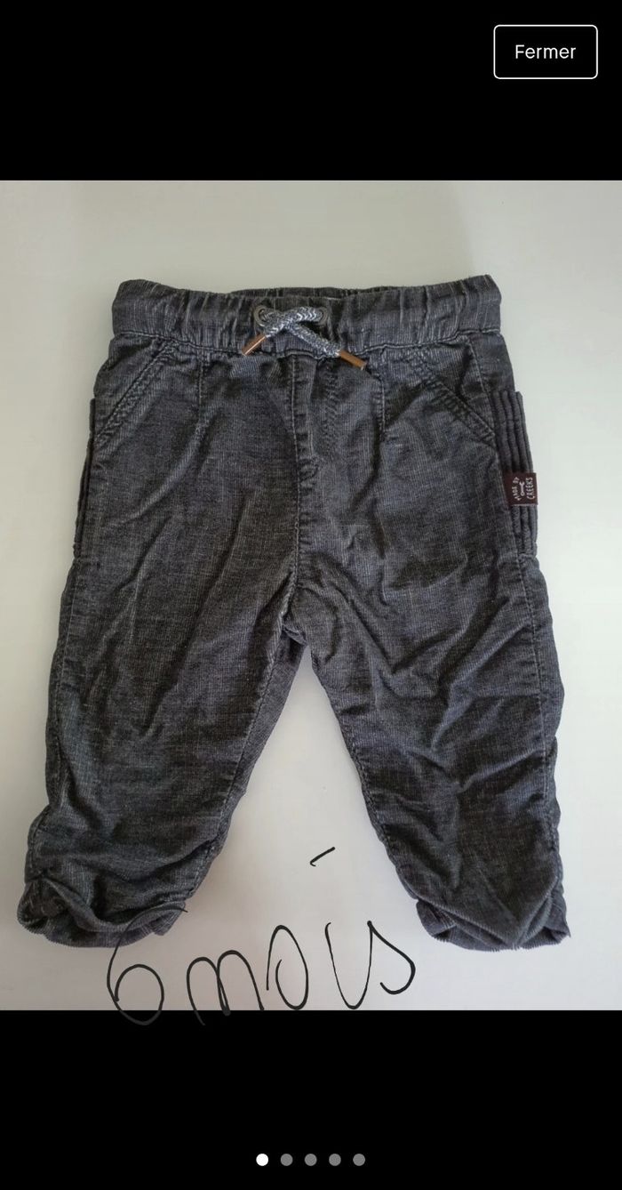 Lot pantalon+t-shirt bebe