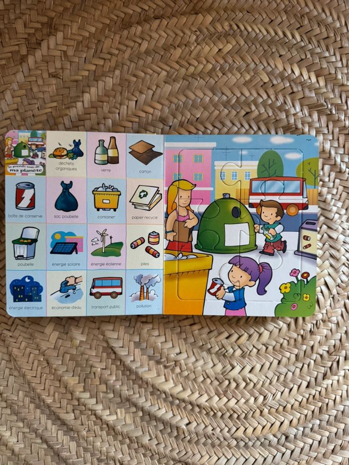 Livre Puzzle encyclopédie mes premières valeurs 🍒 - photo numéro 4