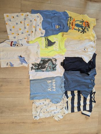 Lot tee shirt manche courte 