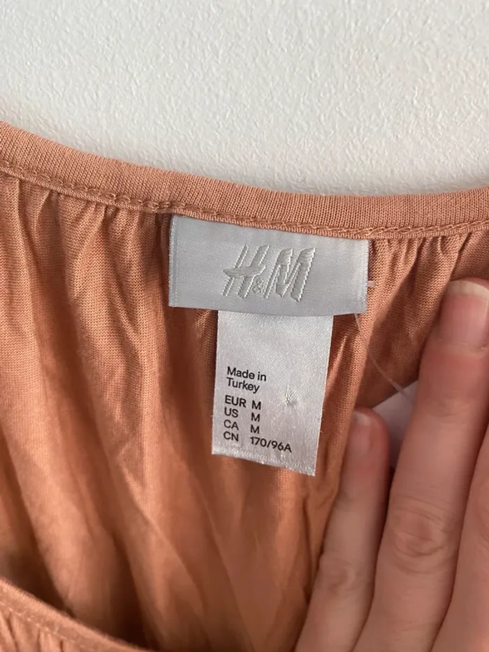 Top sans manche H&M Terracotta - photo numéro 6