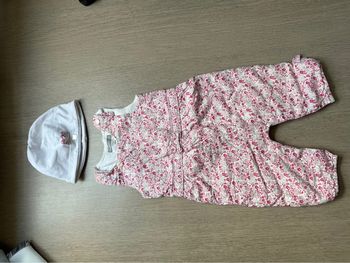 Combinaison et bonnet mon premier major