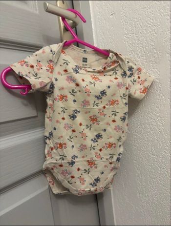 Body manches courtes fleuri Hema 50/56
