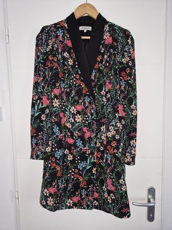 Robe portefeuille fleurie Morgan