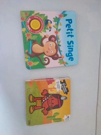 Livres enfants son et puzzles