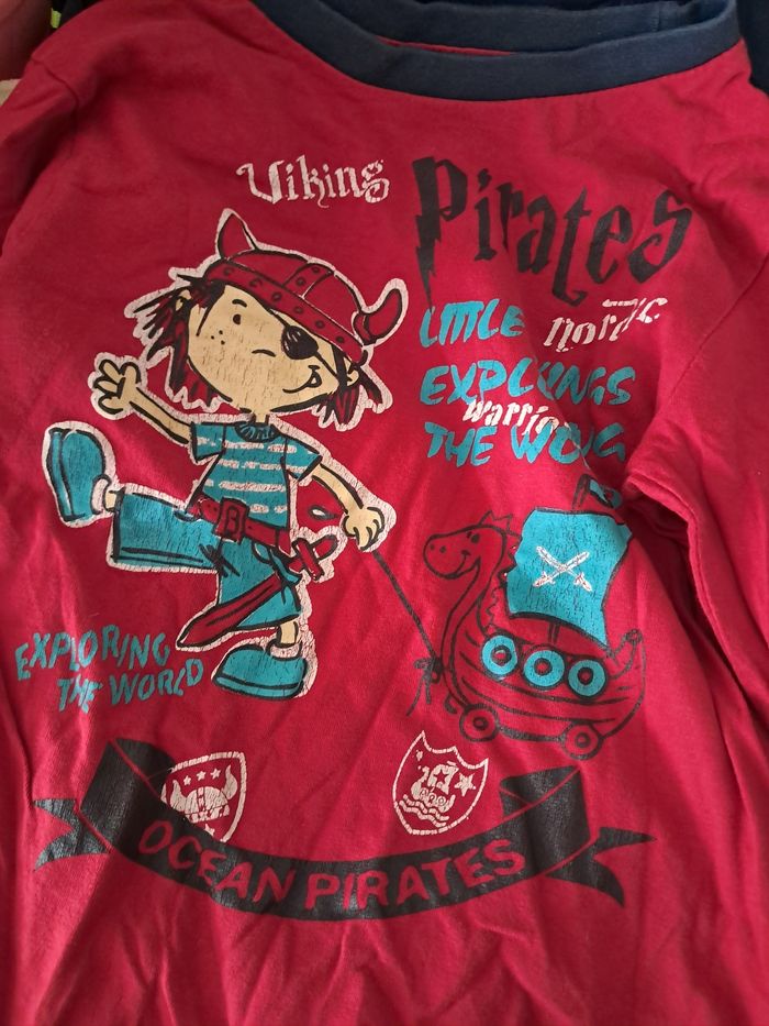 Lot de 3 hauts de pyjama mi saison okaidi disney Pixar - photo numéro 4