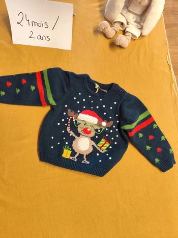 Pull mixte 24 mois