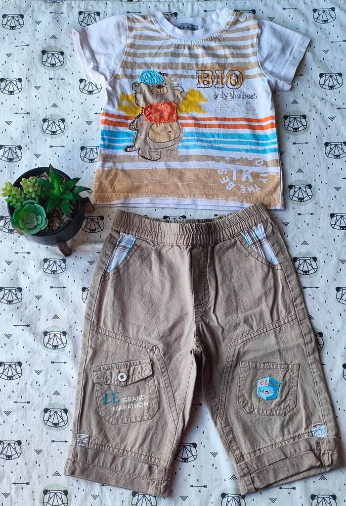 Ensemble été taille 24 mois/2 ans