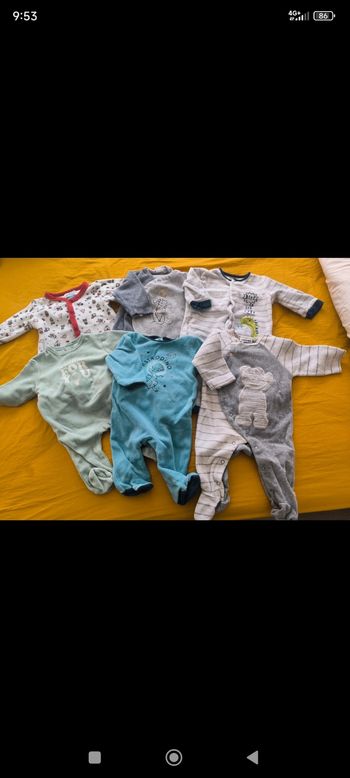Pyjamas 3 mois