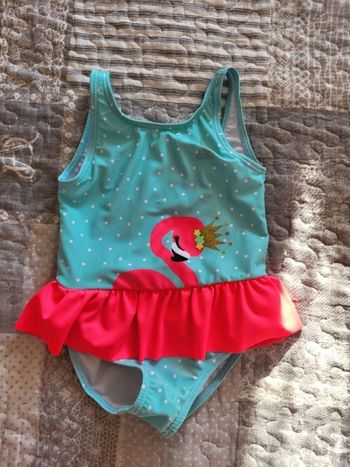 Maillot de bain flamant rose