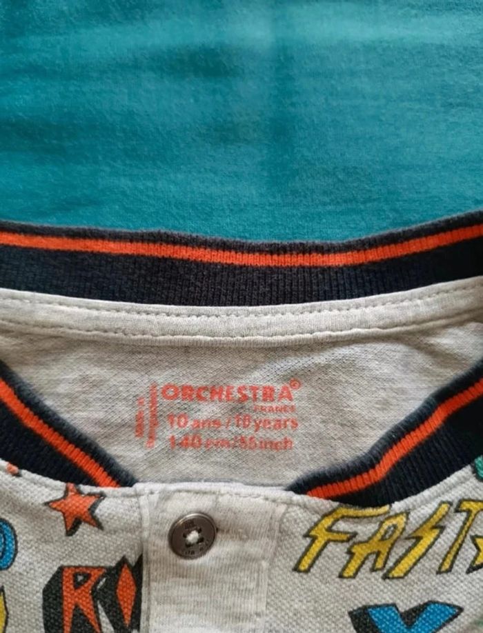 T-shirt Orchestra (taille 10 ans) - photo numéro 3