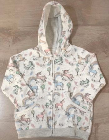 Veste Zara licorne à capuche 2/3 ans  portée une fois comme neuve
