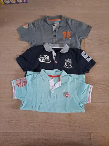 Polos garçon en 10 ans