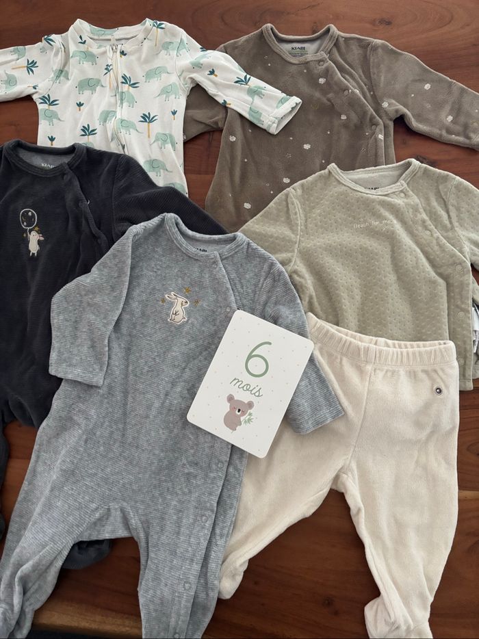 Lot pyjama 6 mois