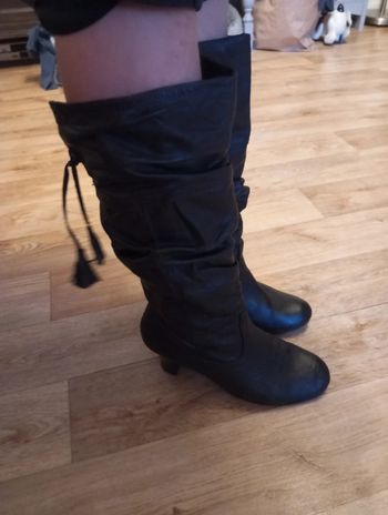 Bottes en cuir 39