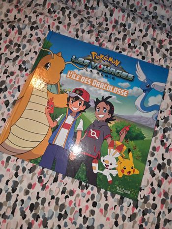 Livre : Pokemon Les voyages l'île des dracolosse