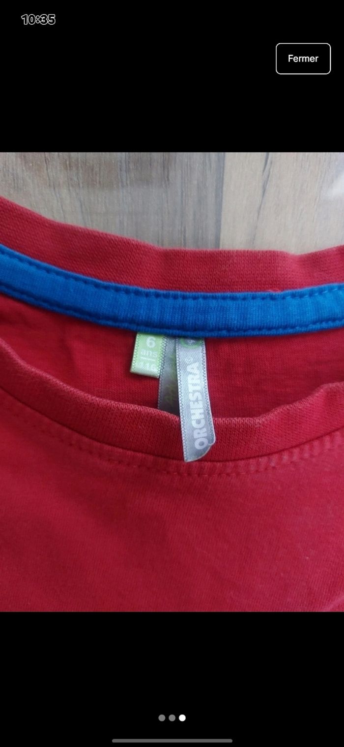T shirt garçon 6 ans - photo numéro 3