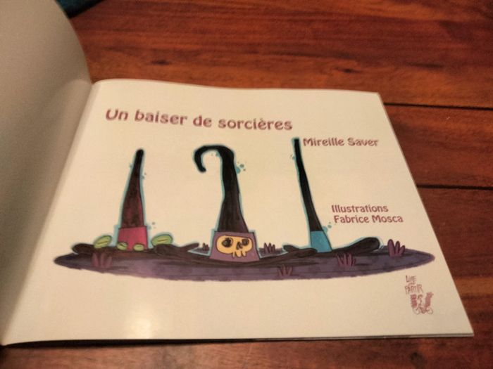 Un baiser de sorcières Mireille saver lire c'est partir - photo numéro 2