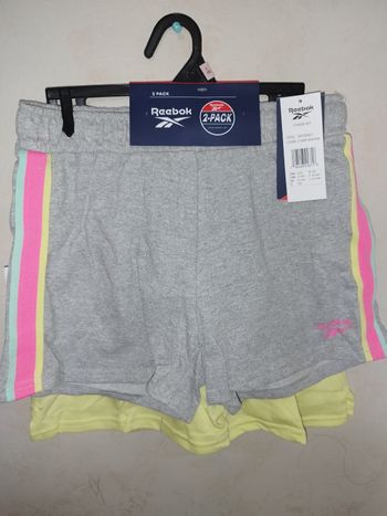 Lot de 2 shorts Reebok 