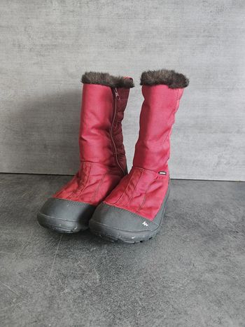 Bottes de neige / après-ski femme - Pointure 38 - Quechua - Rouge rose