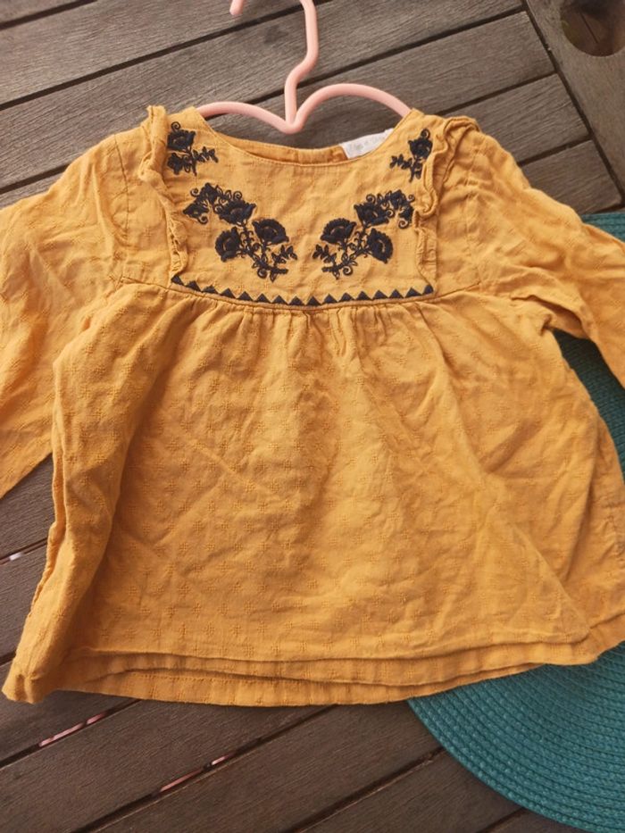 Blouse bébé fille 24 mois Éden et Victor - photo numéro 2
