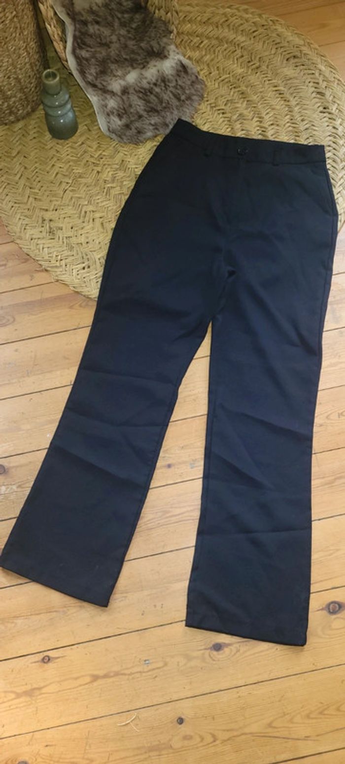Joli pantalon noir blazer Taille M Parfait état - photo numéro 2