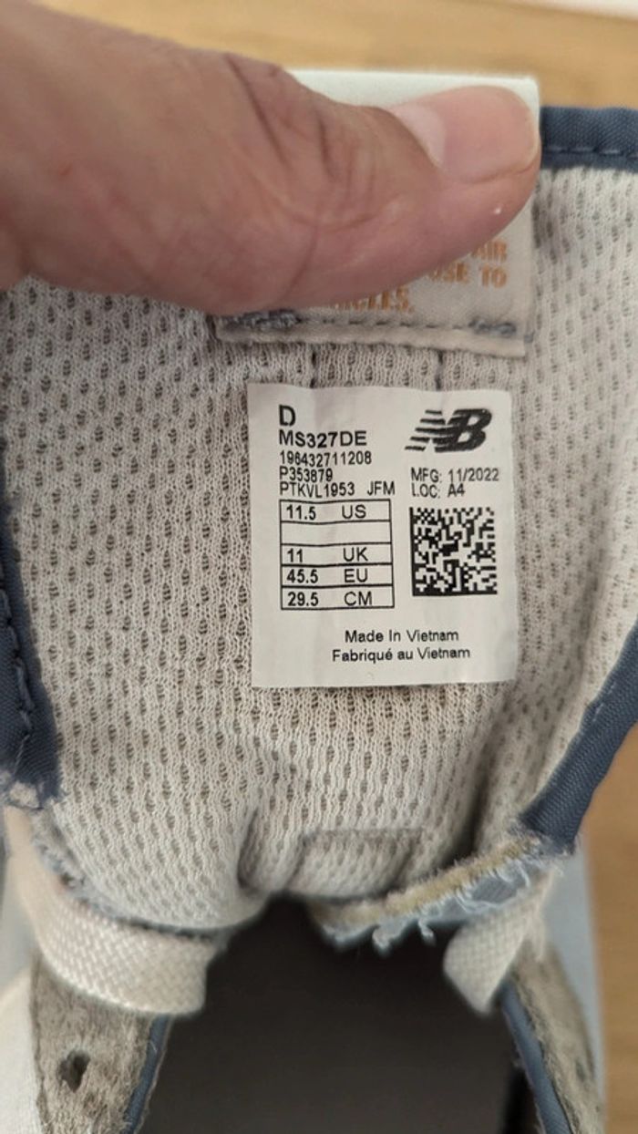 New balance 327 denim - photo numéro 8