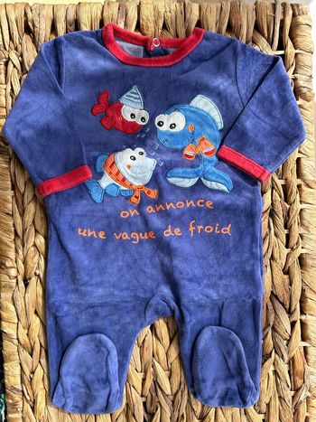 Pyjama 1 pièce - 3 mois - U tout petit