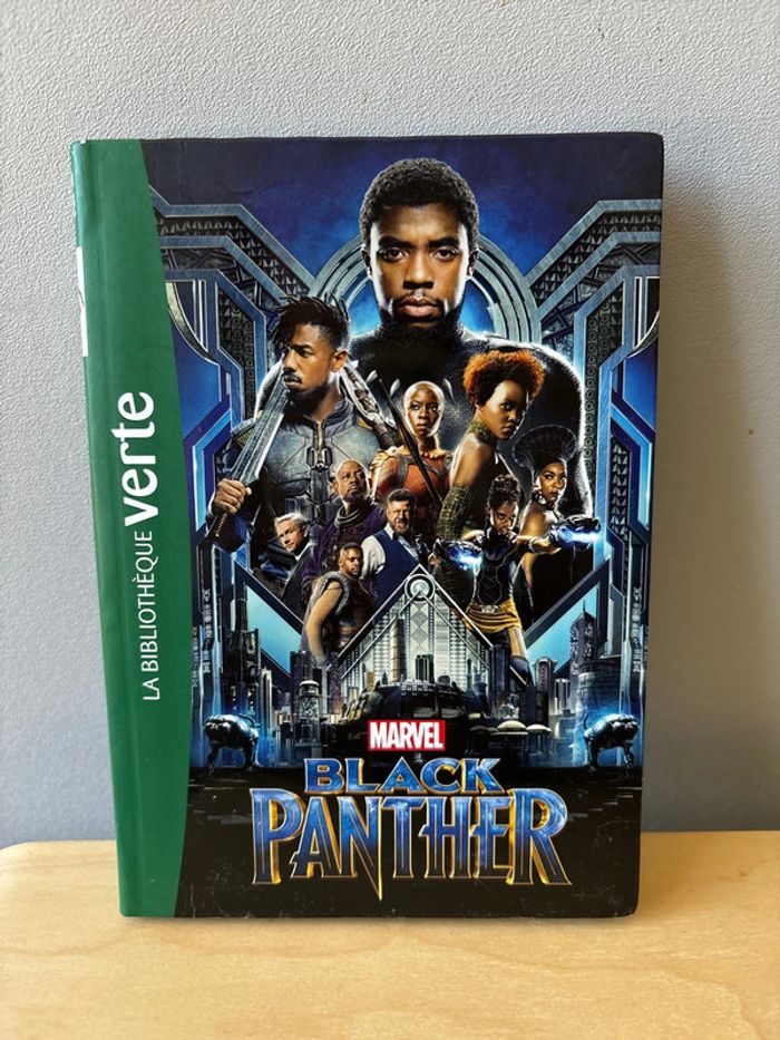 La bibliothèque verte #marvel la panthère noire
