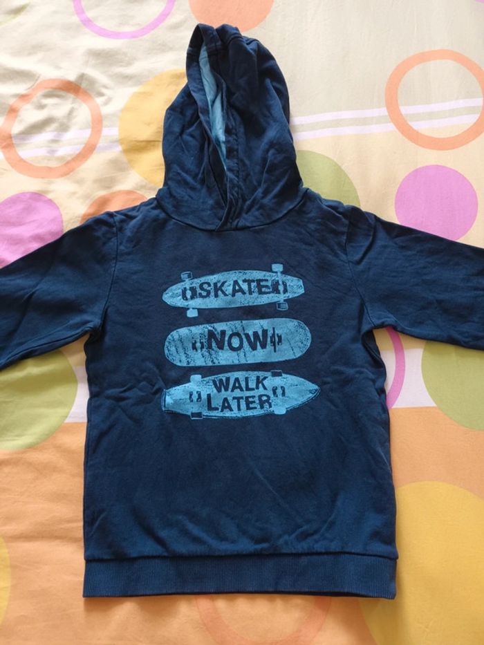 Sweat garcon bleu