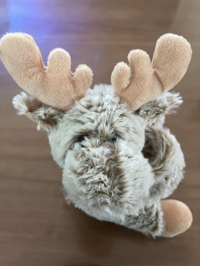 Peluche Caribou marron Fizzy NEUVE - photo numéro 5