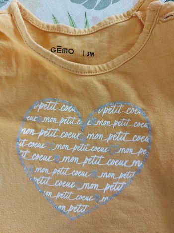 Manche longue gemo 3 mois