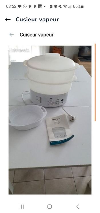 Cuiseur vapeur