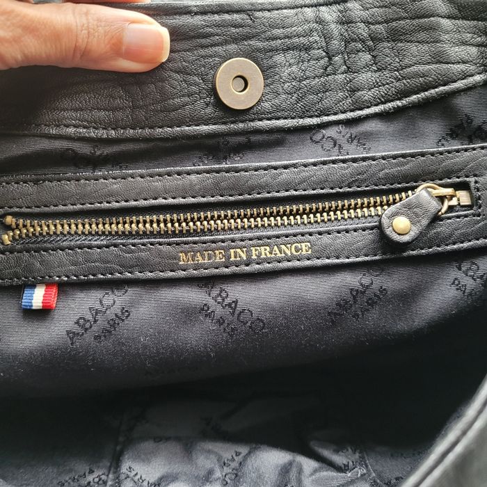 Sac cuir noir Abaco France - photo numéro 8
