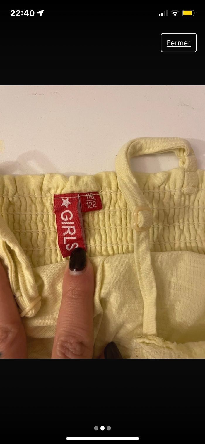 Débardeur jaune pâle - photo numéro 2