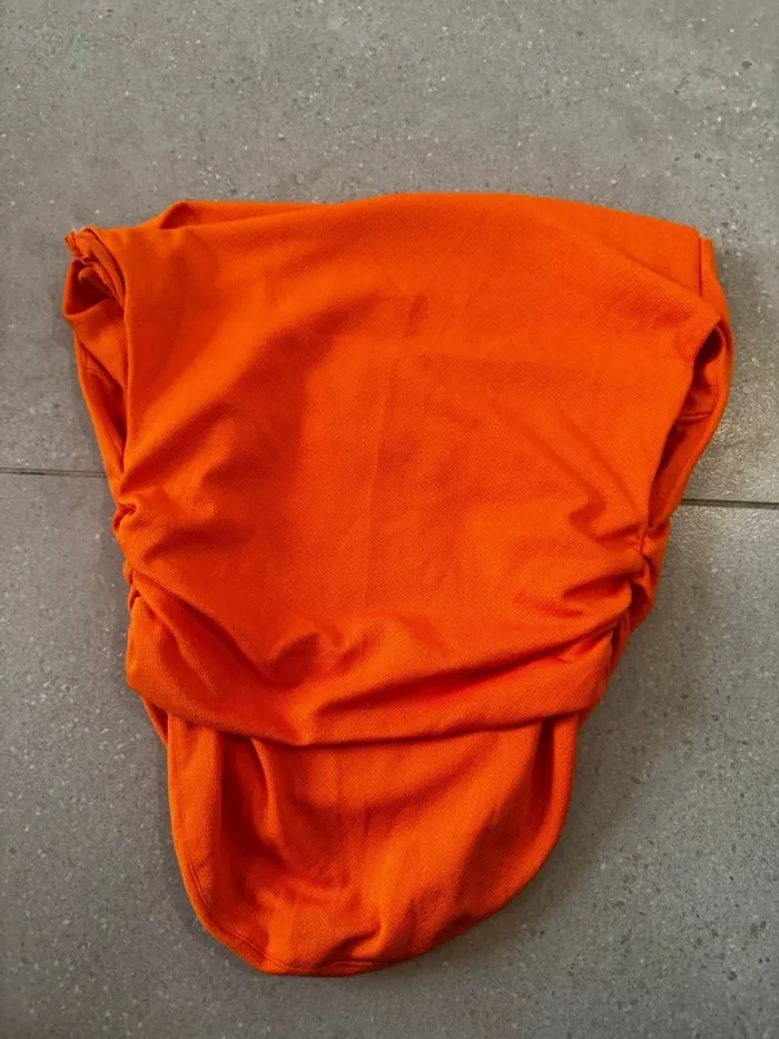 Haut orange Uptownie taille S, très bon état - photo numéro 3
