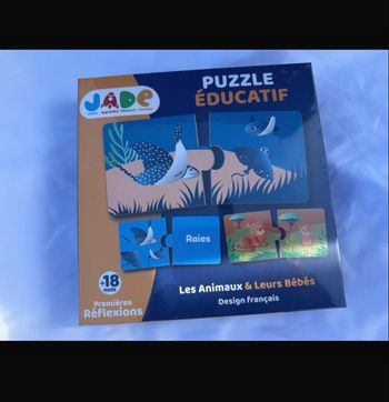 Jeux éducatif puzzle à partir de 18 mois neuf