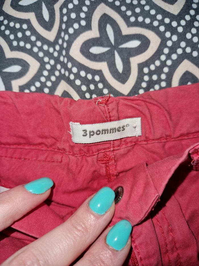 Short rouge 12 mois - photo numéro 3