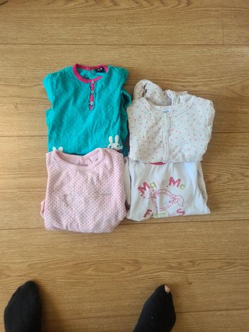 Lot pyjama 12 mois