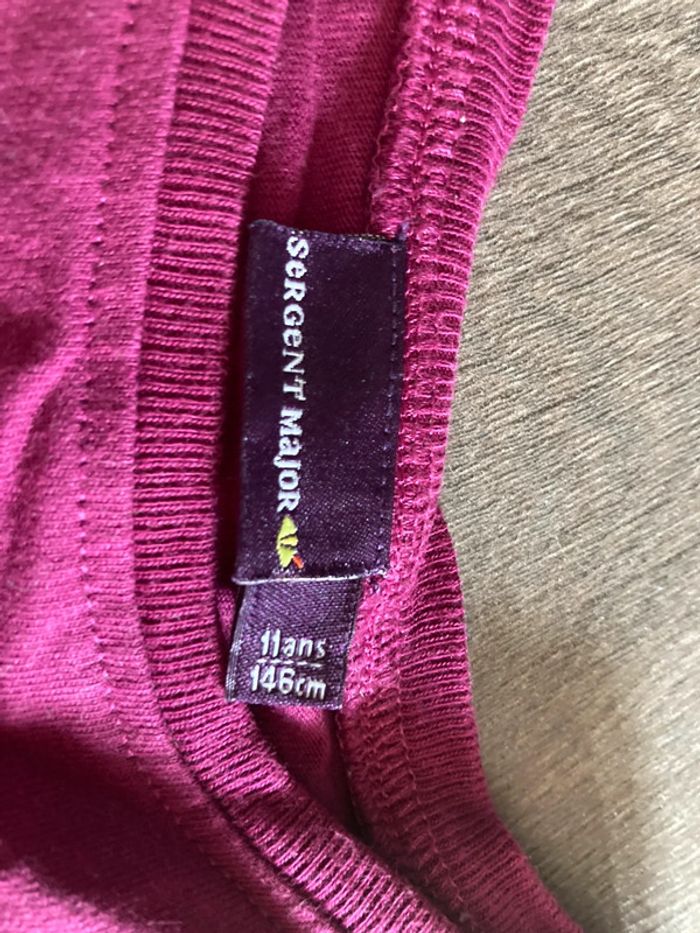 T-shirt Sergent Major 11 ans - photo numéro 3