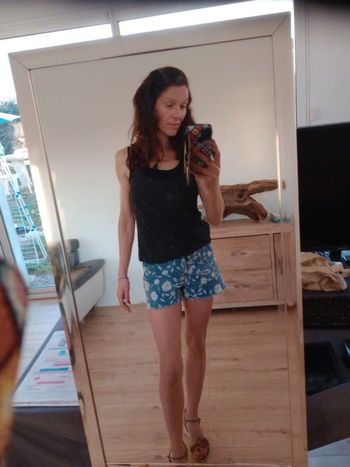 Débardeur femme noir 38 motifs 3D c82