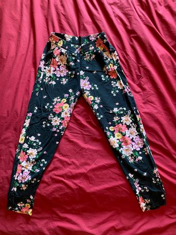 Pantalon léger fleuri