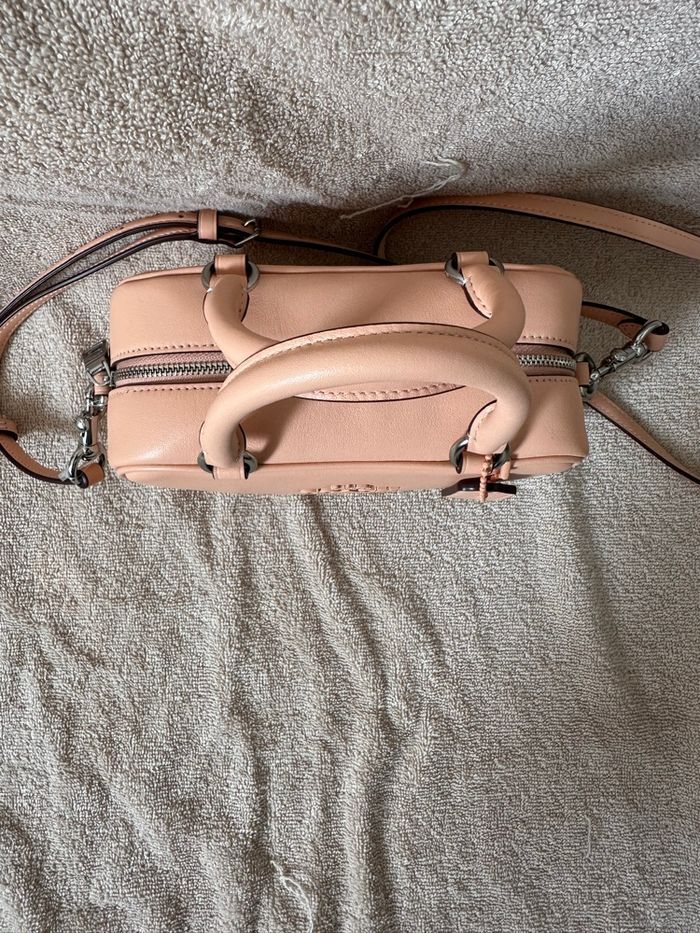 Sac Coach rose poudré neuf avec étiquette – sac à main cuir élégant - photo numéro 7