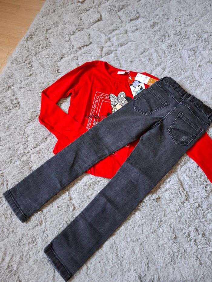 Magnifique ensemble skinny et haut 6/8 ans 🌺 tape à l'œil 🌺 excellent état - photo numéro 6